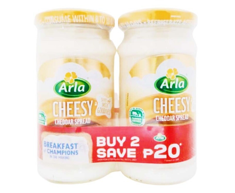 Arla Cheesy Cheddar Spread (2 x 240g)