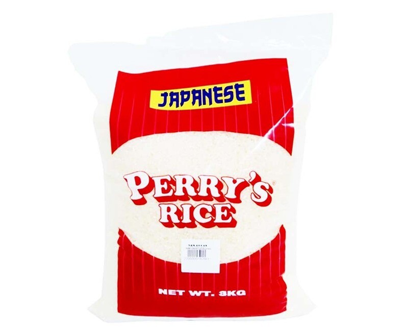 Perry&#39;s Rice Japanese Rice 3kg