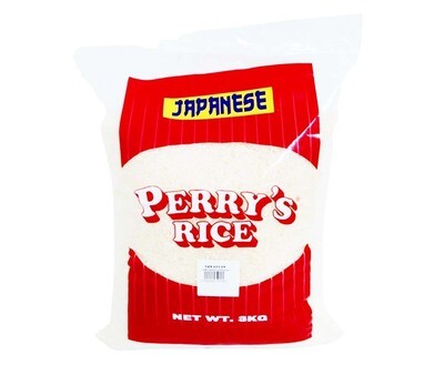 Perry's Rice Japanese Rice 3kg