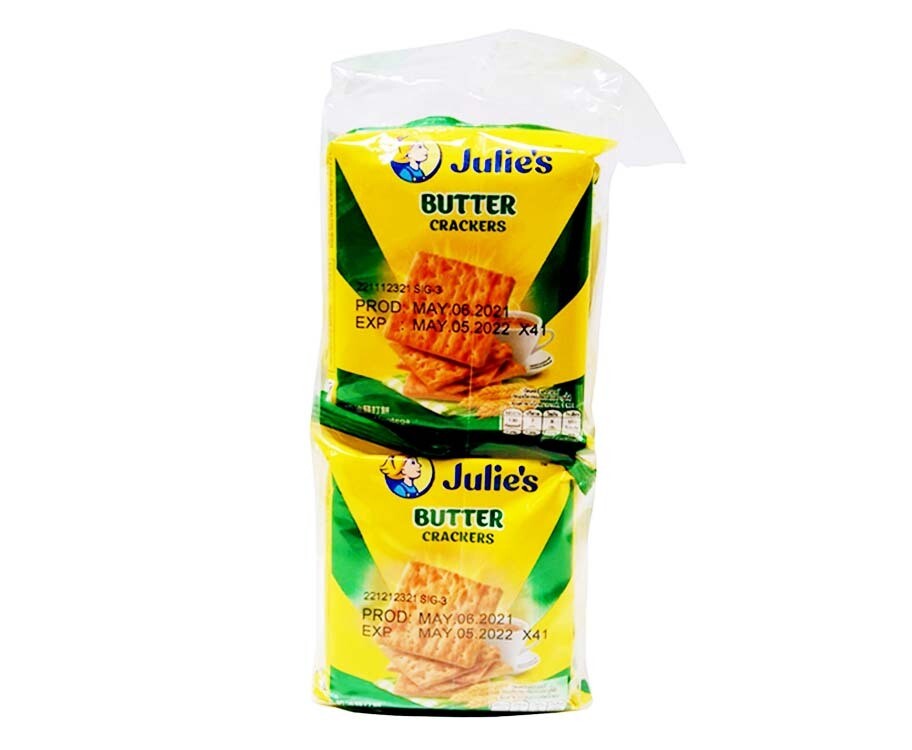 Julie's Butter Crackers (10 Packs x 25g)