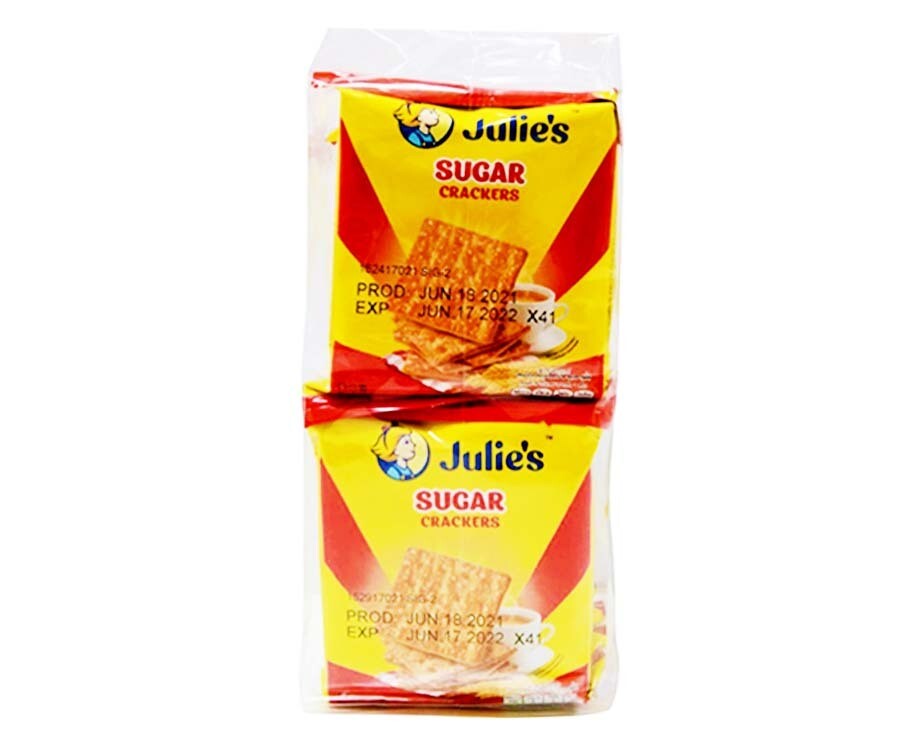 Julie's Sugar Crackers (10 Packs x 26g)