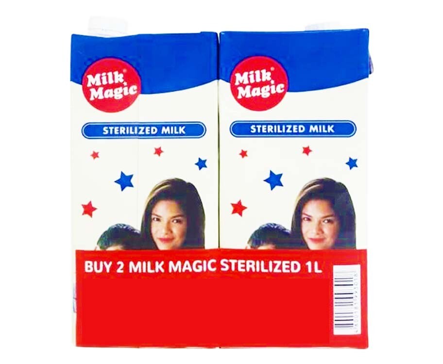 Milk Magic Sterilized Milk (2 Packs x 1L)
