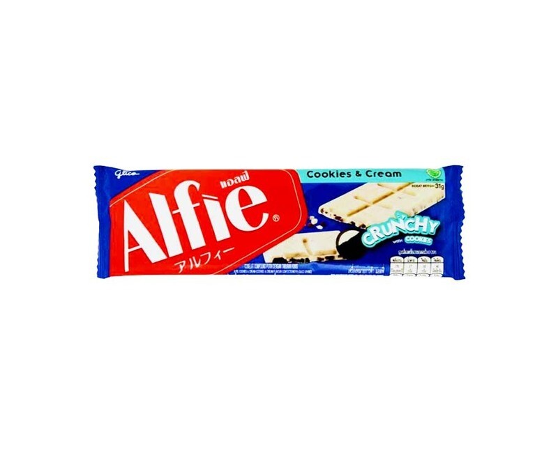 Alfie Cookies &amp; Cream Crunchy with Cookies 31g
