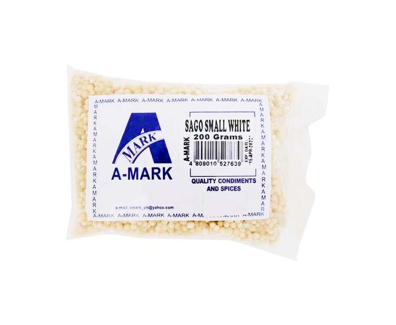 A-Mark Sago Small White 200g