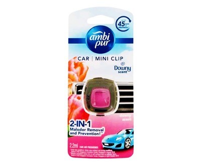 Ambi Pur Car Mini Clip Downy Scent 2.2mL