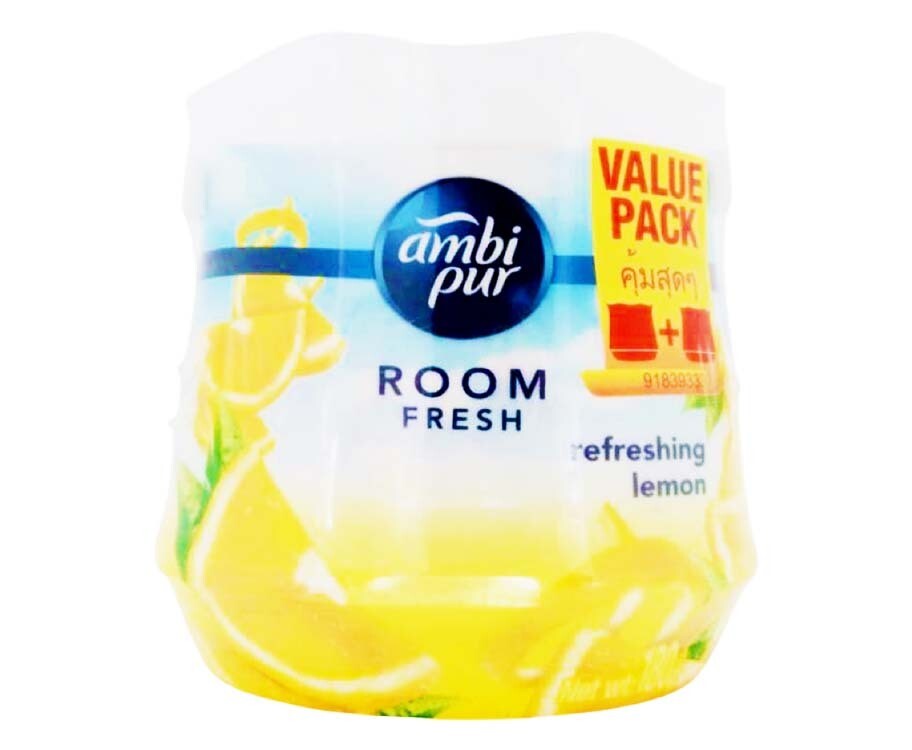 Ambi Pur Room Fresh Refreshing Lemon Value Pack (2 Packs x 180g)
