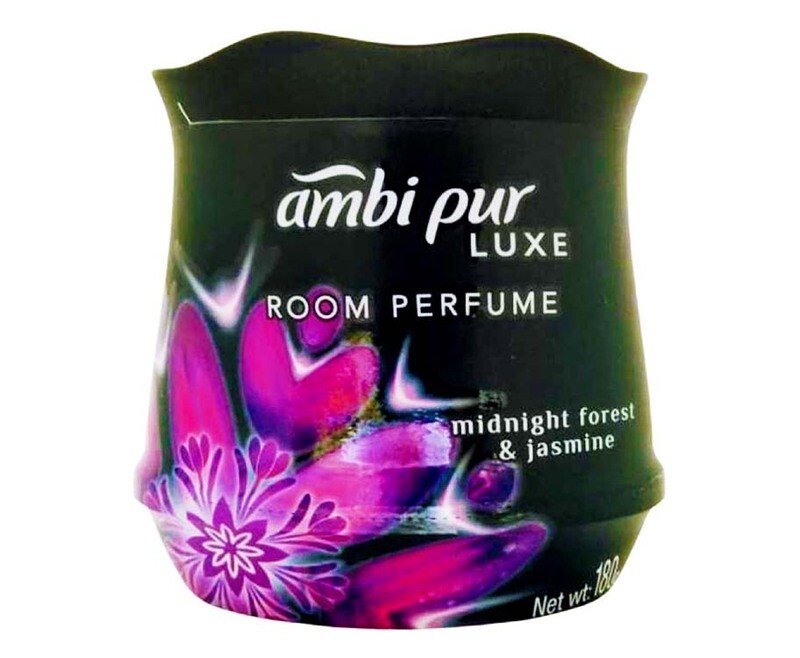 Ambi Pur Luxe Room Perfume Midnight Forest &amp; Jasmine 180g