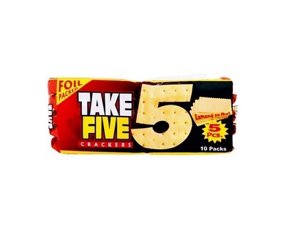 BCF Take Five Crackers (10 Packs x 32g)