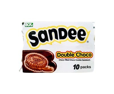 BCF Sandee Double Choco Cookie Sandwich (10 Packs x 32g)