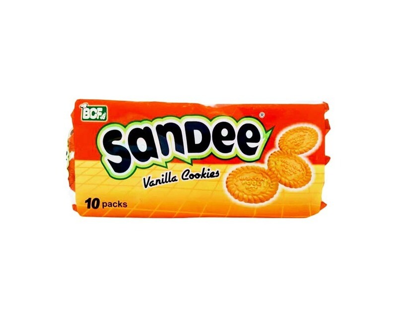 BCF Sandee Vanilla Cookies (10 Packs x 30g)