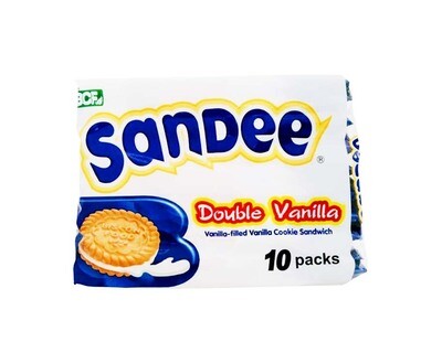 BCF Sandee Double Vanilla Cookie Sandwich (10 Packs x 32g)