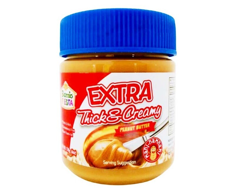 Barrio Fiesta Extra Thick &amp; Creamy Peanut Butter 170g