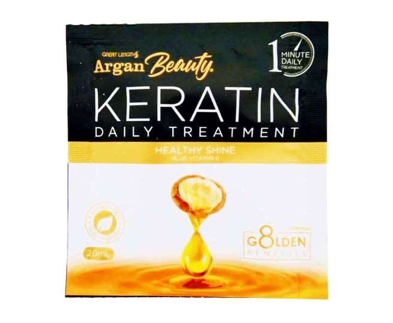 Argan Beauty Keratin Daily Treatment Healthy Shine Plus Vitamin E 20mL