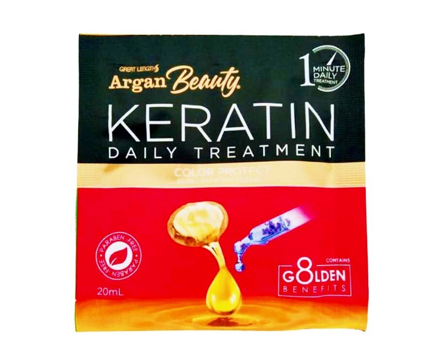 Argan Beauty Keratin Daily Treatment Color Protect Plus Lavender Extract 20mL