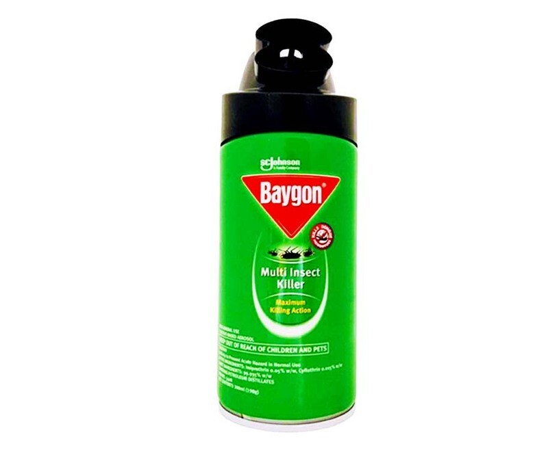 Baygon Multi Insect Killer Maximum Killing Action 300mL (198g)