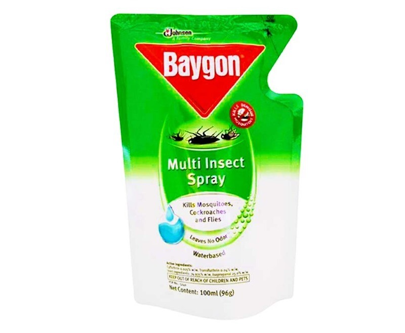 Baygon Multi Insect Spray Waterbased 100mL (96g)