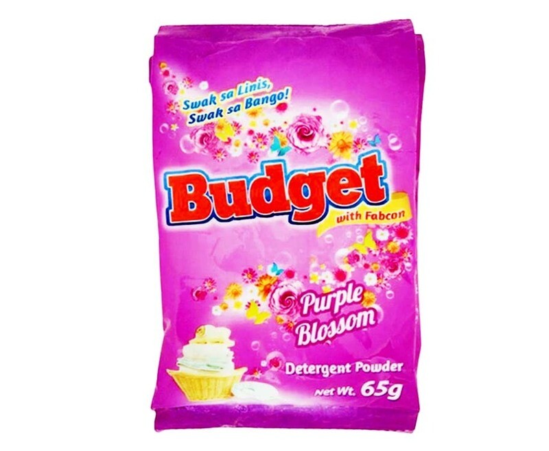 Budget with Falcon Purple Blossom Detergent Powder 65g