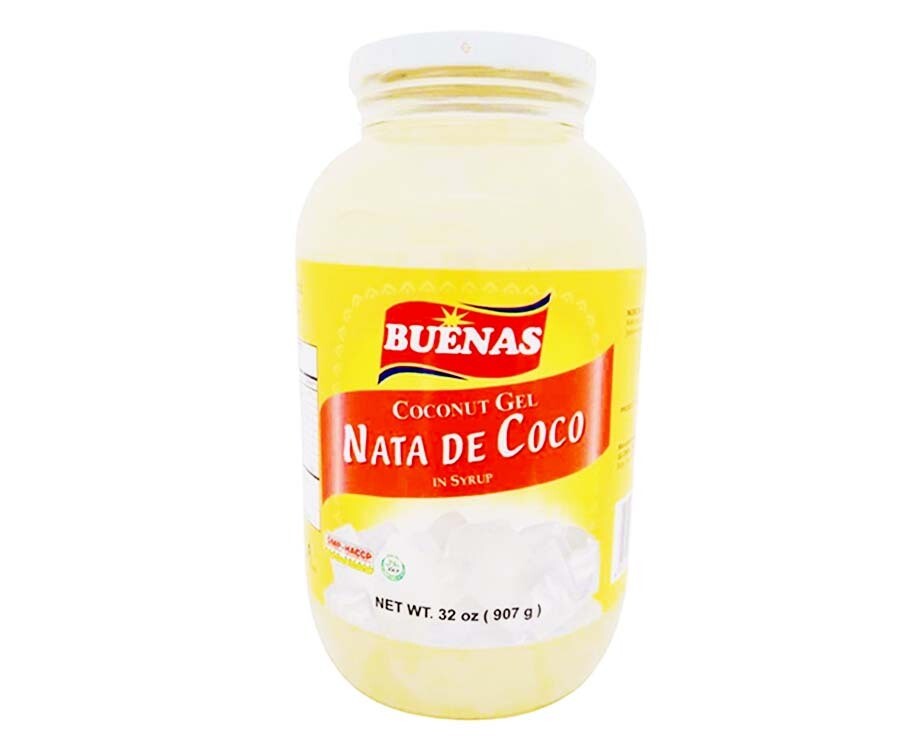 Buenas Nata de Coco Coconut Gel in Syrup 32oz (907g)