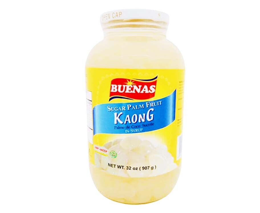 Buenas Sugar Palm Fruit Kaong in Syrup 32oz (907g)