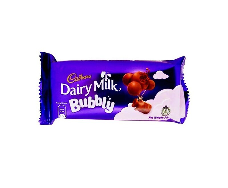 Cadbury Dairy Milk Bubbly 50g