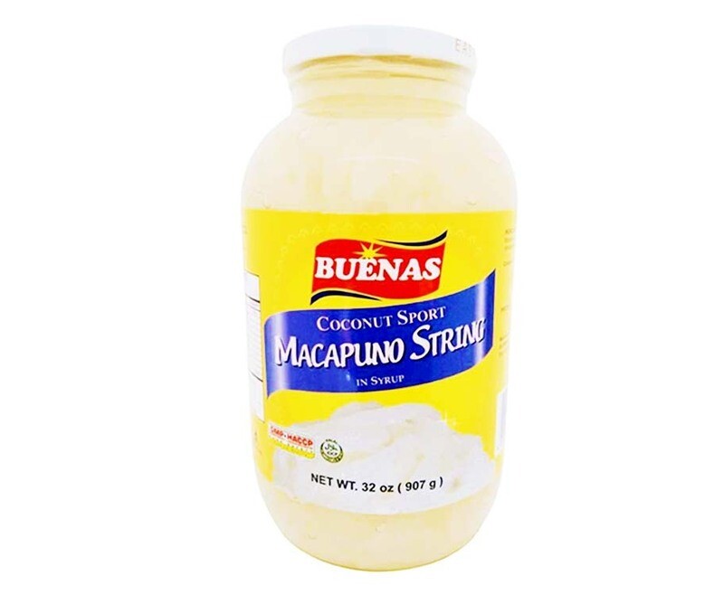 Buenas Coconut Sport Macapuno String in Syrup 32oz (907g)