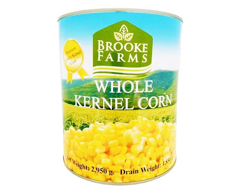 Brooke Farms Whole Kernel Corn 2,950g