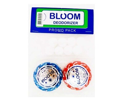 Bloom Deodorizer (2 Packs x 50g) + Naphthalene Balls Promo Pack