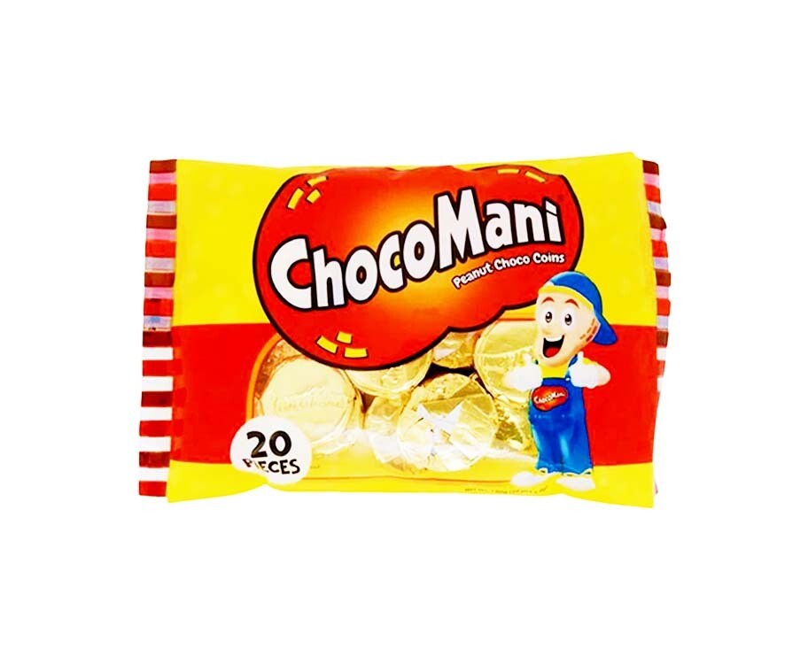 ChocoMani Peanut Choco Coins (20 Packs x 9g)