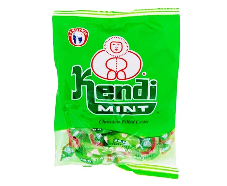 Candyman Kendi Mint Chocolate Filled Center 25 Pieces 115g