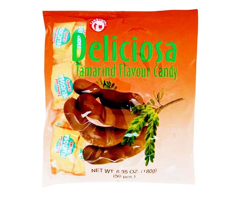 Candyman Deliciosa Tamarind Flavour Candy 50 Pieces 180g