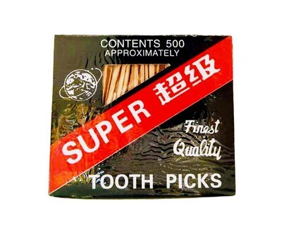 China Rose Super Toothpicks Approx. 500 Pieces