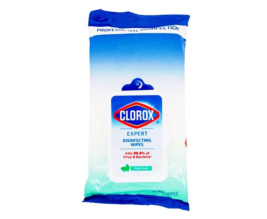 Clorox Expert Disinfecting Wipes Fresh Scent 30 Wet Wipes