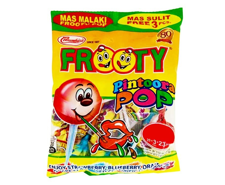 Columbia's Frooty Pintoora Pop 23 Pieces 156.4g