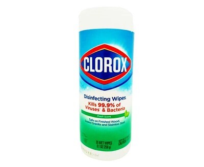 Clorox Disinfecting Wipes Fresh Scent 35 Wet Wipes 258g