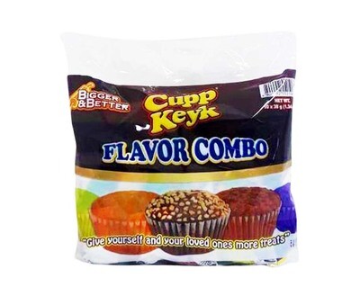Cupp Keyk Flavor Combo Cupcake (10 Packs x 38g)
