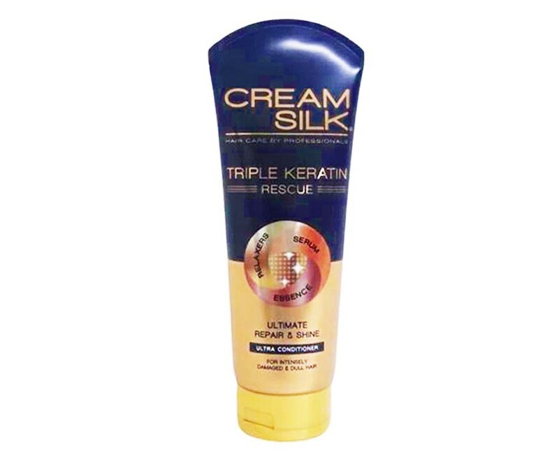 Cream Silk Triple Keratin Rescue Ultimate Repair &amp; Shine Conditioner 340mL