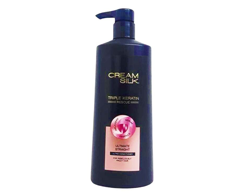 Cream Silk Triple Keratin Rescue Ultimate Straight Conditioner 600mL