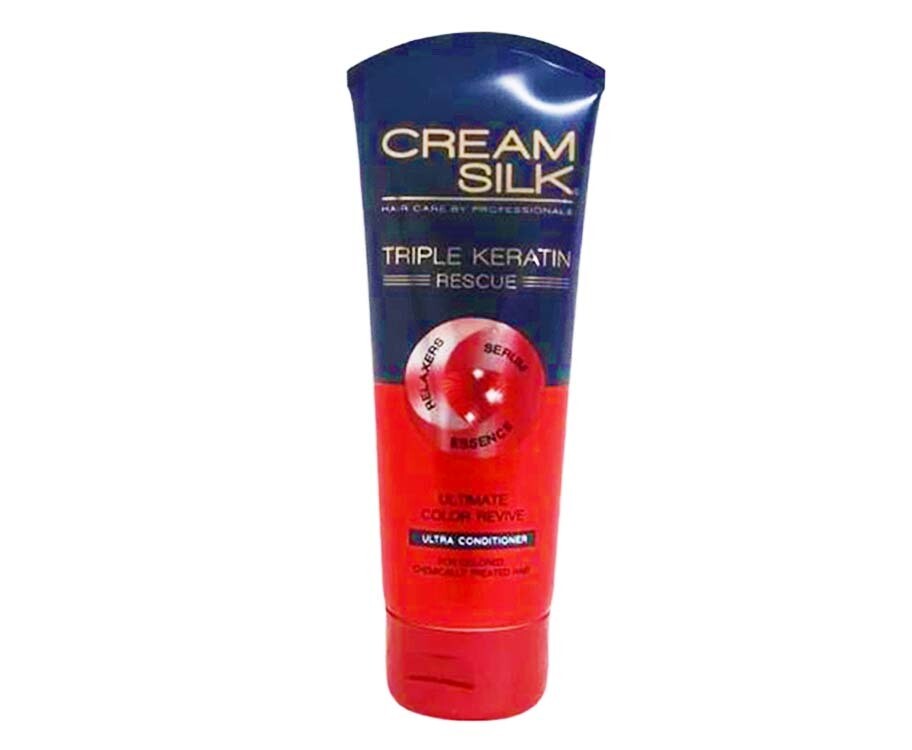 Cream Silk Triple Keratin Rescue Ultimate Color Revive Ultra Conditioner 150mL