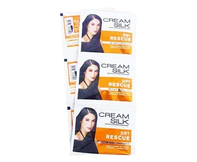 Cream Silk Dry Rescue Tri-Oleo Conditioner (6 Packs x 11mL)