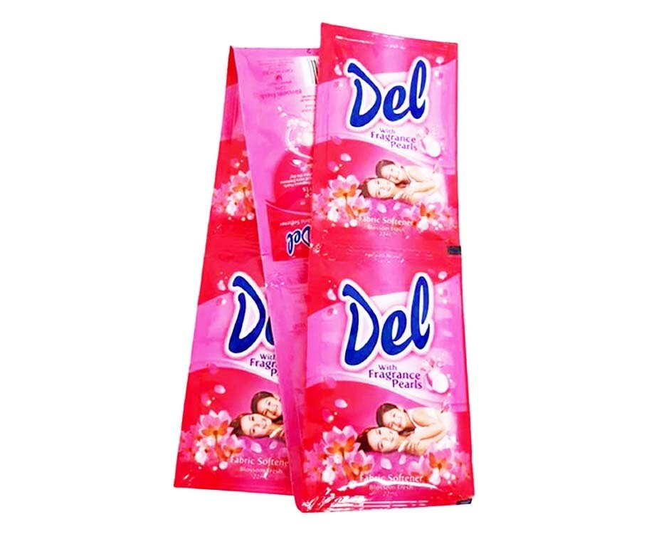 Del with Fragrance Pearls Fabric Softener Blossom Fresh (6 Packs x 22mL)