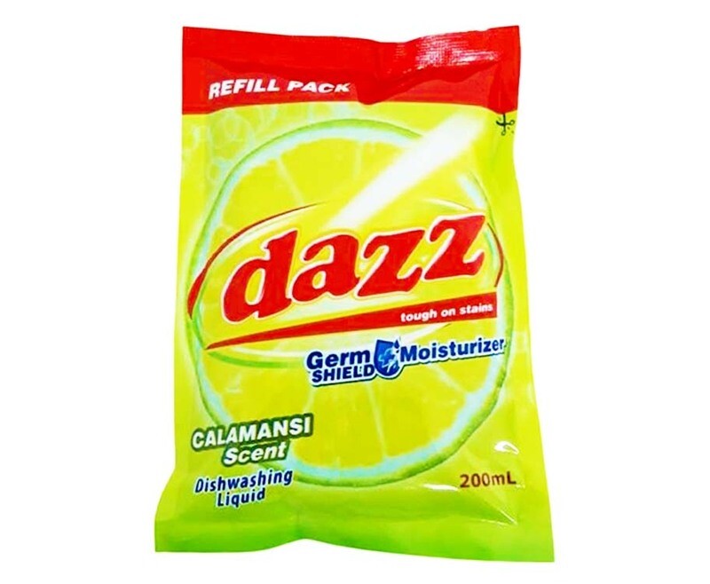 Dazz Dishwashing Liquid Refill Pack Calamansi Scent 200mL