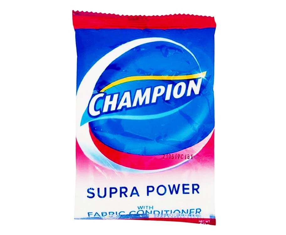 Champion Supra Power with Fabric Conditioner Detergent Powder 40g