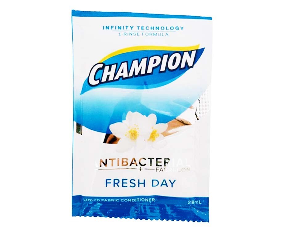 Champion Antibacterial Fresh Day Liquid Fabric Conditioner 28mL