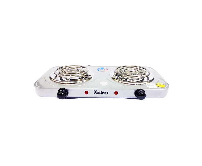 Astron Electric Stove Gray Two Auto-Thermostat ES-271 50x28x8