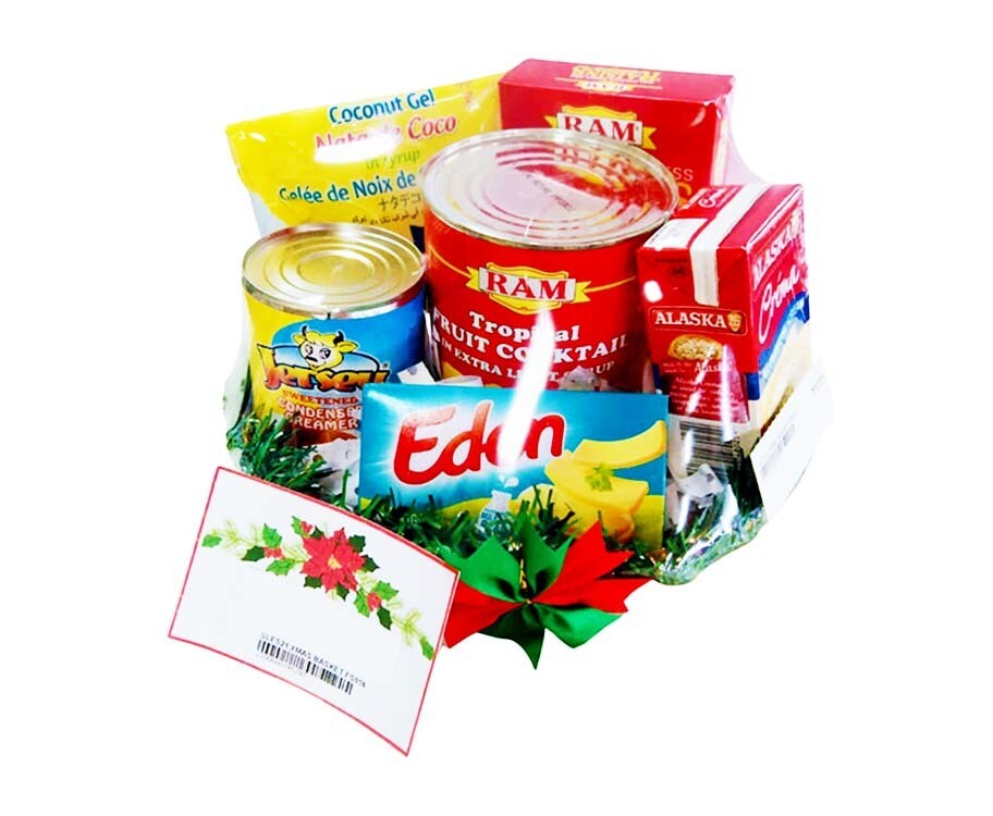 Sta. Lucia Supermarket Christmas Basket FS016