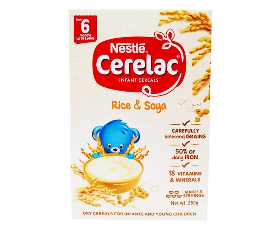 Nestlé Cerelac Infant Cereals Rice &amp; Soya 250g