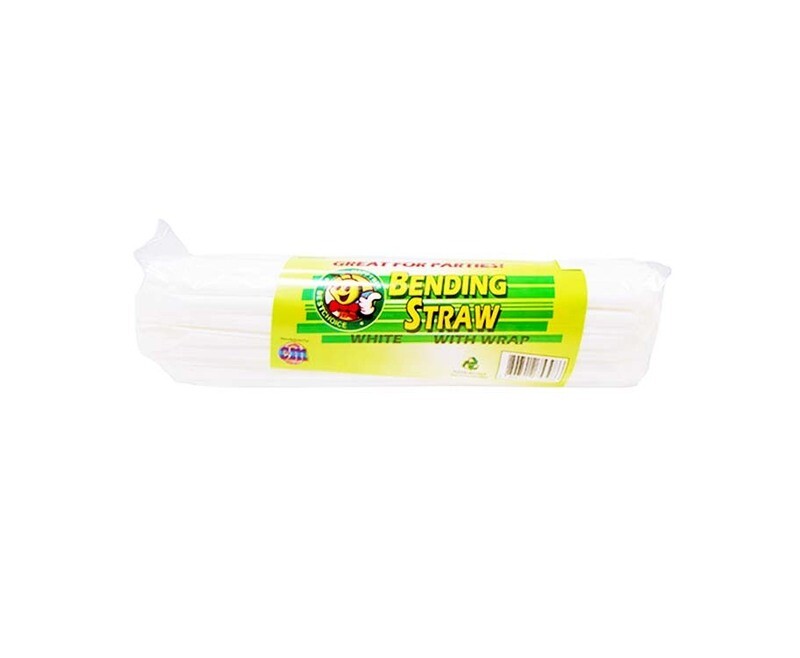 CM Happybee Bending Straw with Wrap 50 Pieces