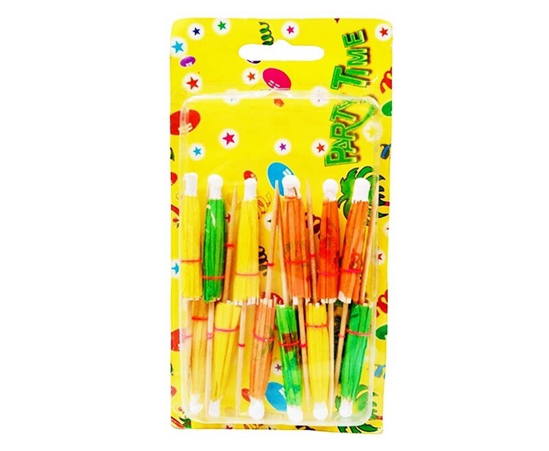 China Rose Umbrella Toothpick 12pcs.