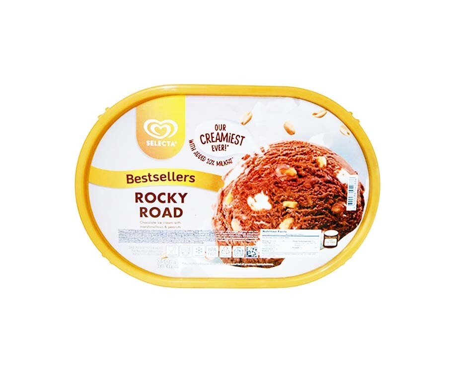 Selecta Bestsellers Rocky Road Ice Cream 750ml