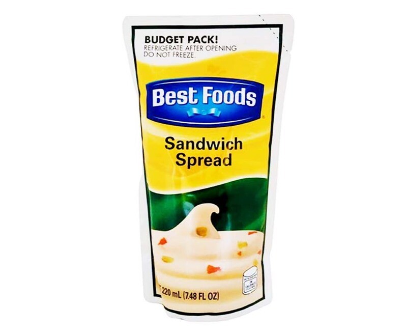Best Foods Sandwich Spread Budget Pack 220mL
